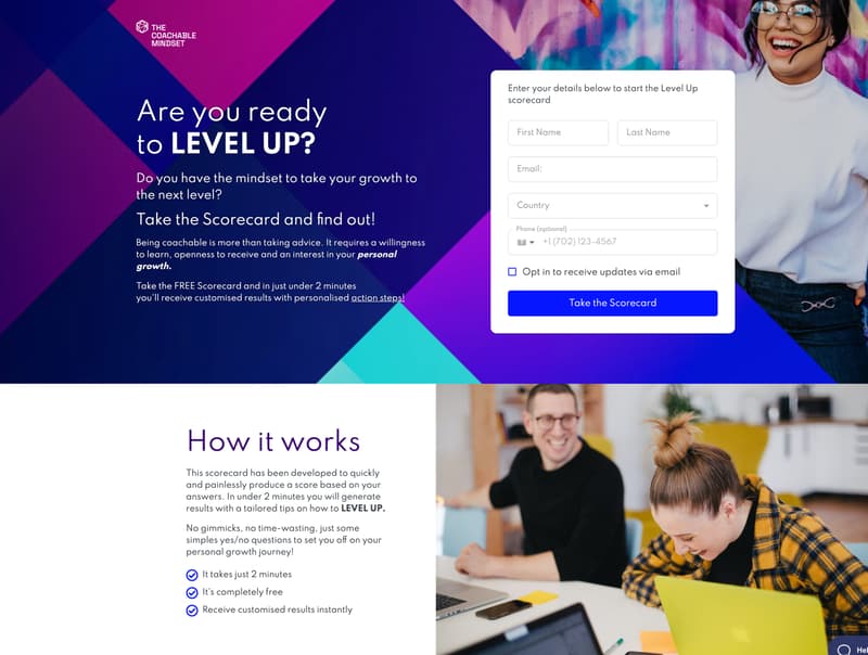 The Level Up Scorecard