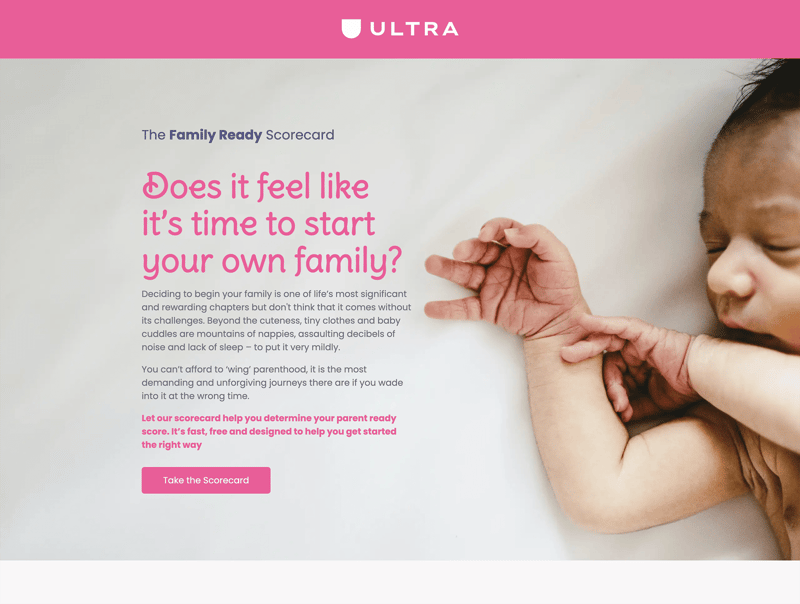 The Ready to Become Parents Scorecard