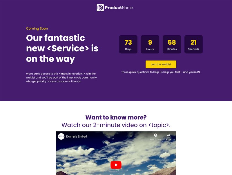 Join the Waitlist - Coming Soon