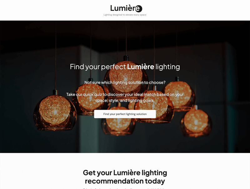 Find Your Perfect Lighting Collection
