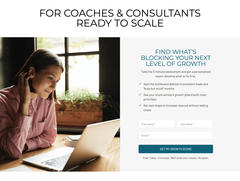 The Coach’s Growth Assessment