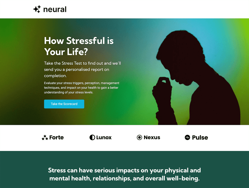 The Stress Test Scorecard