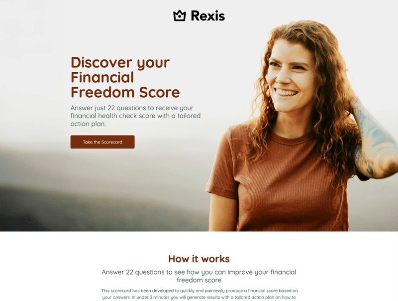 The Financial Freedom Scorecard