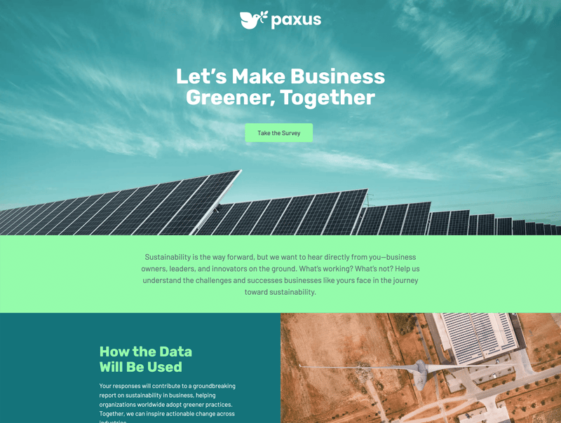 Sustainability in Business Survey