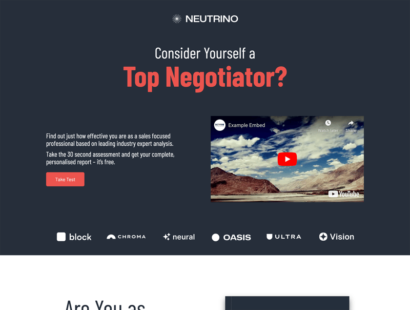 The Skilled Negotiator Scorecard