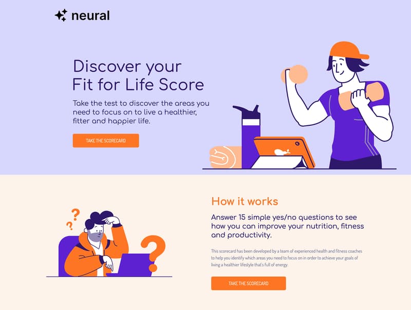 Fit for Life Scorecard