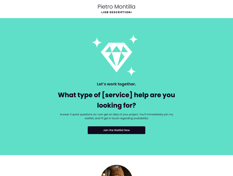 Let's Work Together Waitlist