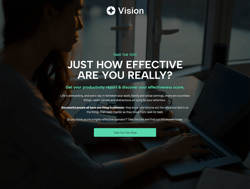 The Productivity Test