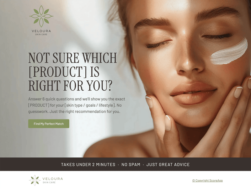 Product Finder Scorecard
