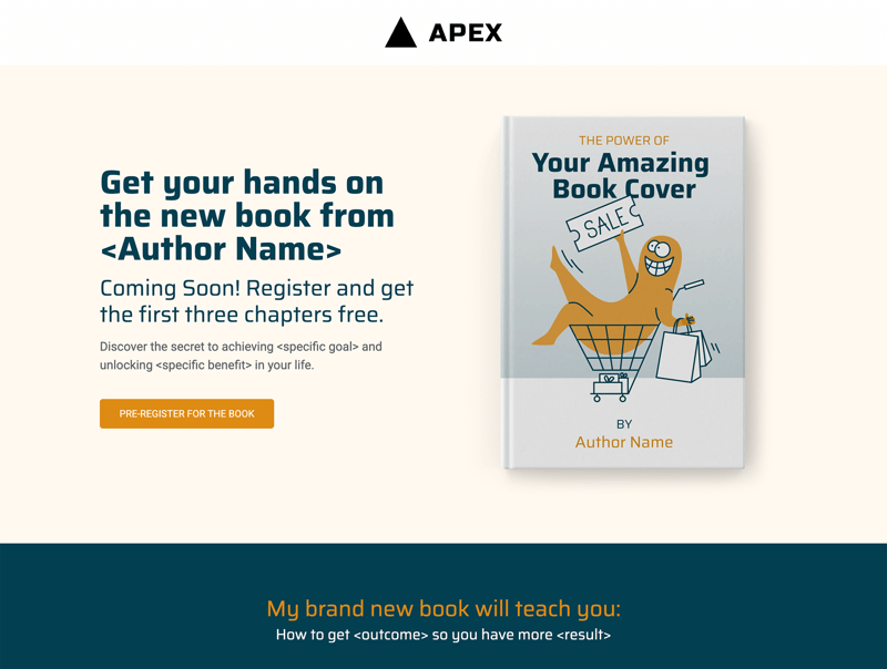 Pre-Register for the Book Template