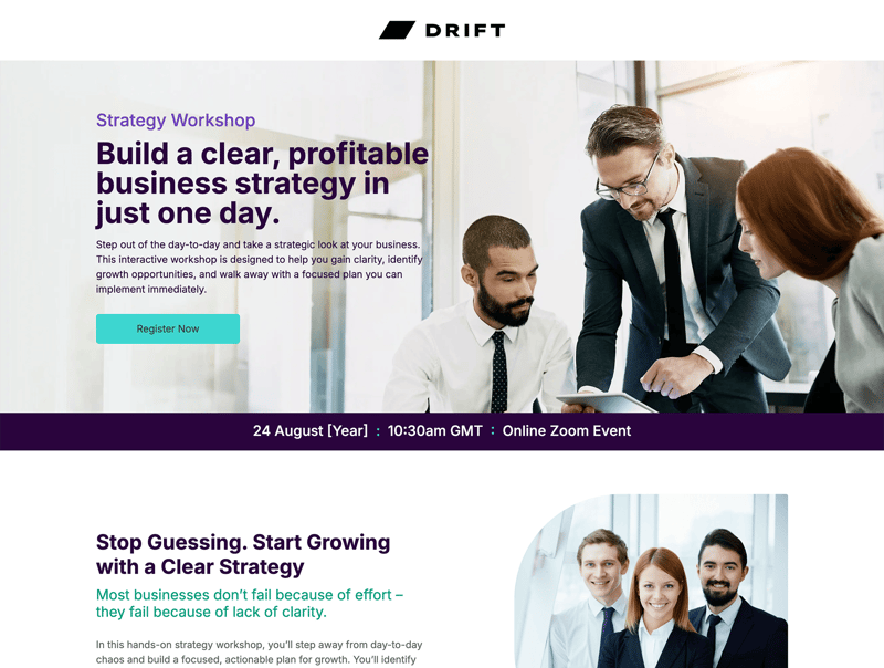 Strategy Workshop – Build a Clear, Profitable Business Strategy in Just One Day