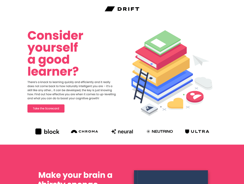 The Faster Learner Scorecard