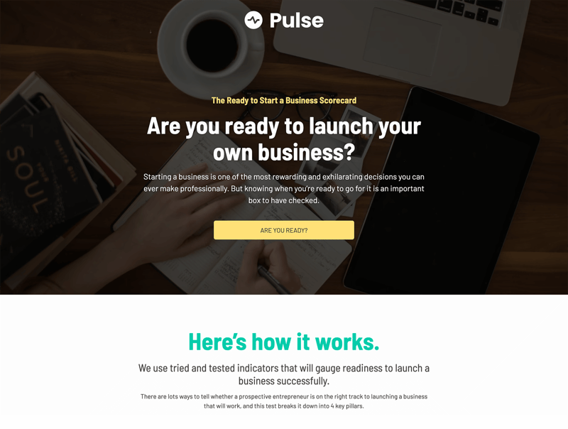 The Ready to Start a Business Scorecard