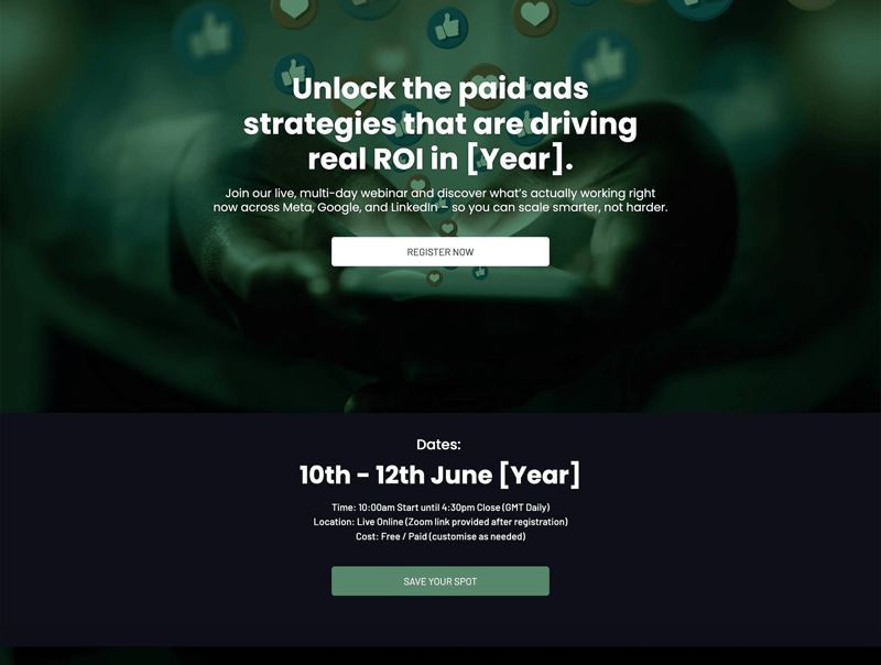 Unlock the Paid Ads Strategies That Are Driving Real ROI in [Year]