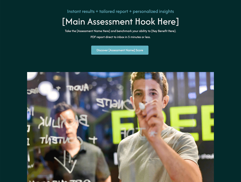 Daniel Priestley - Assessment
