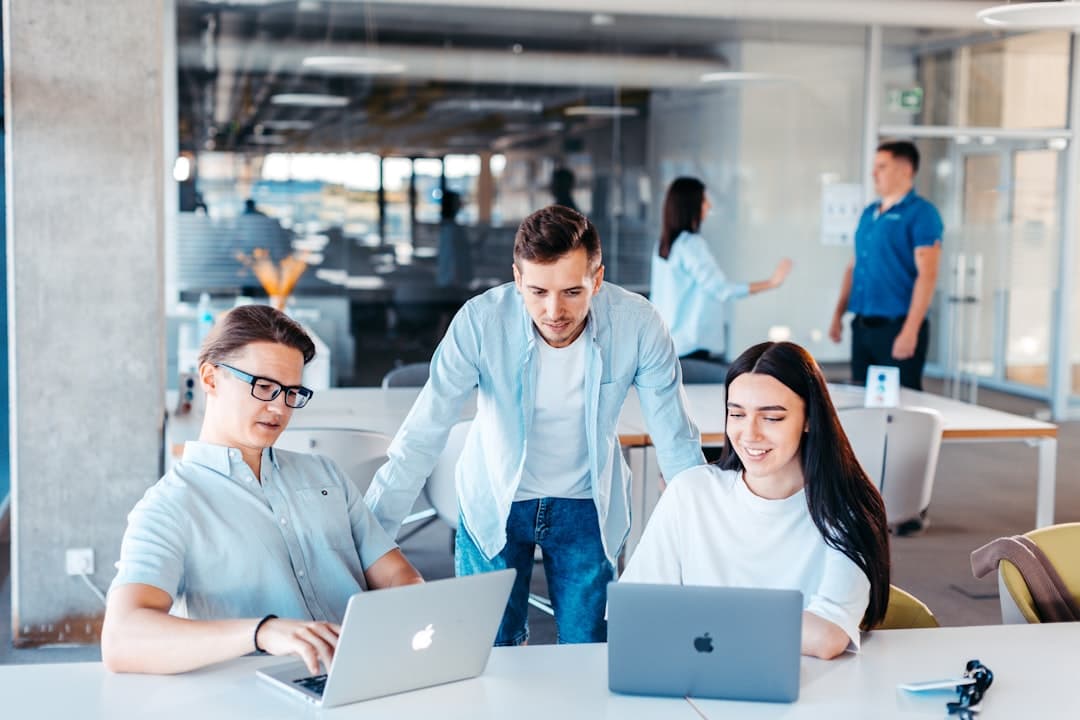 Team crafting a winning tender response