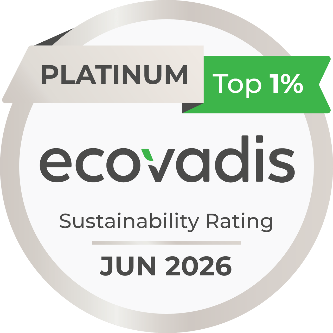 EcoVadis maturity results preview
