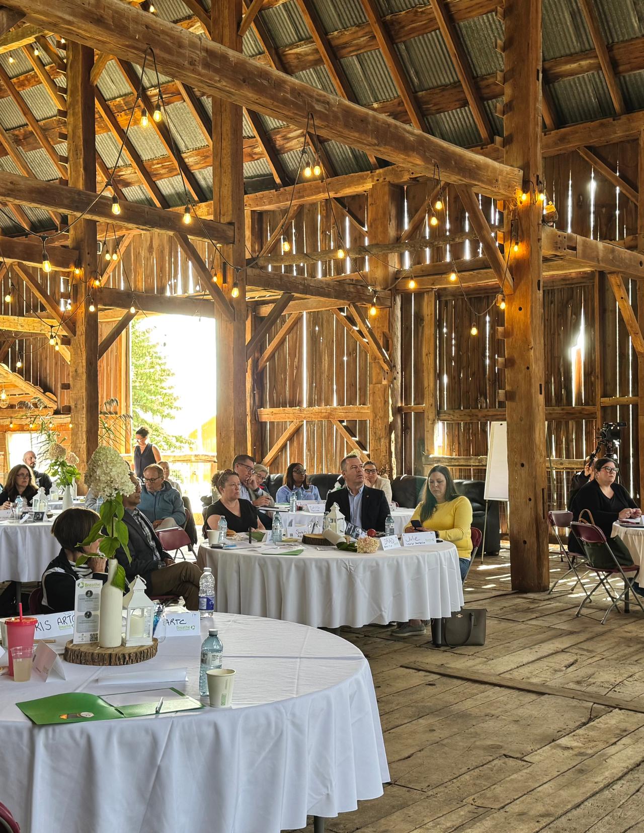 Board members in a governance meeting