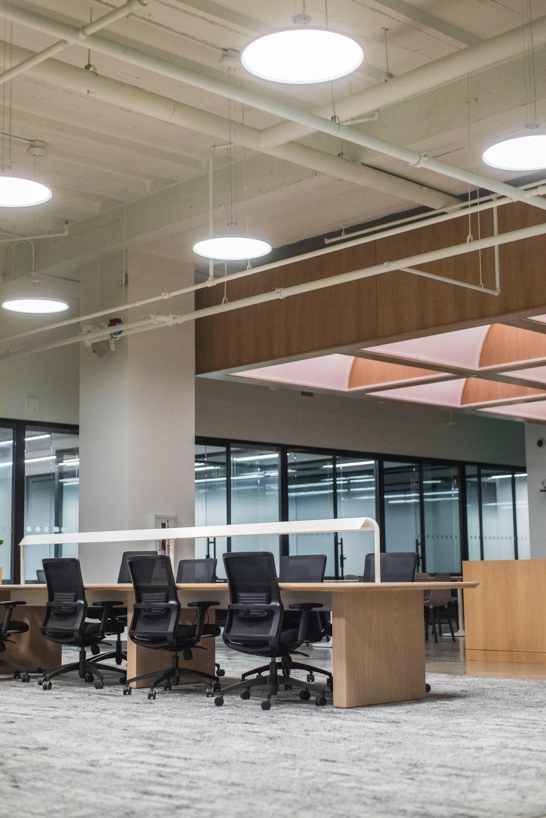 A modern open-plan office