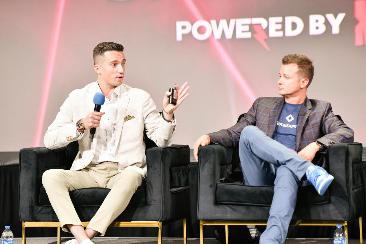 AI consulting speaking event photo