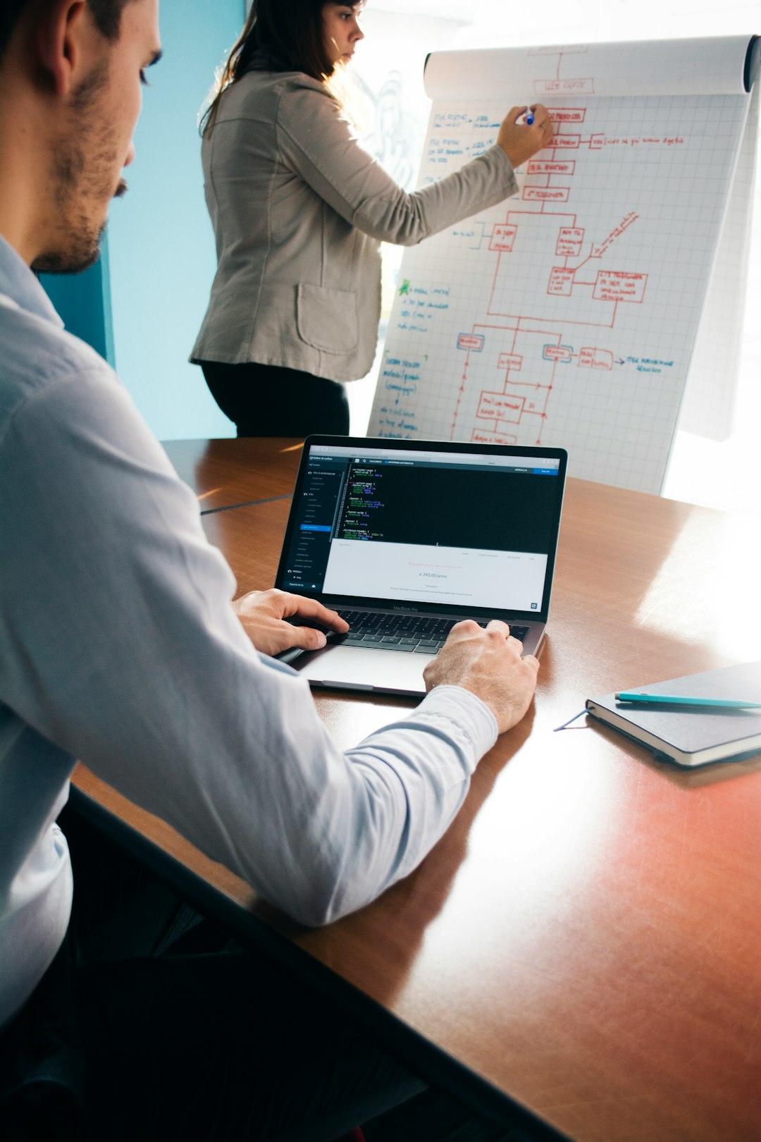 Team working with AI tools