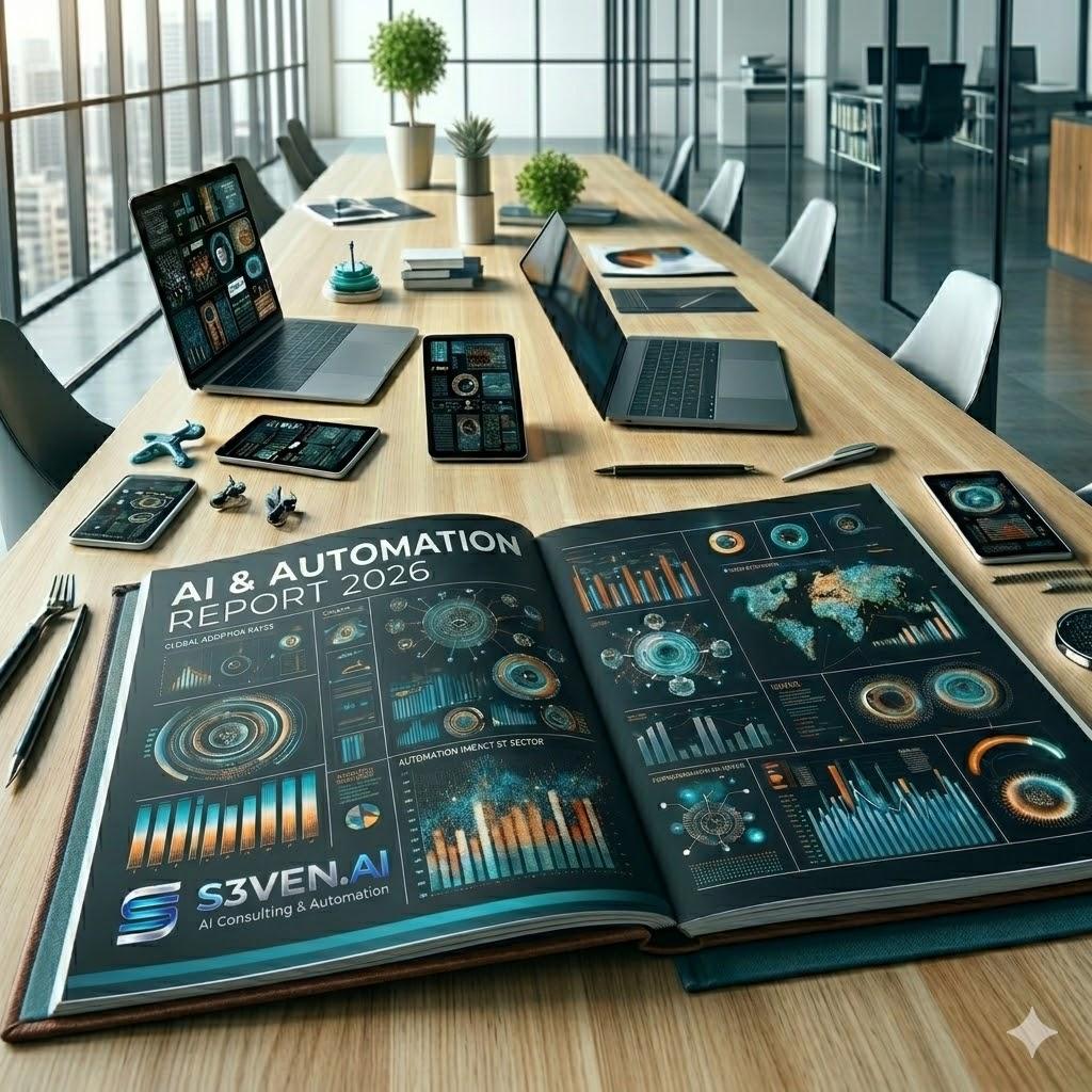 Business owner reviewing performance data