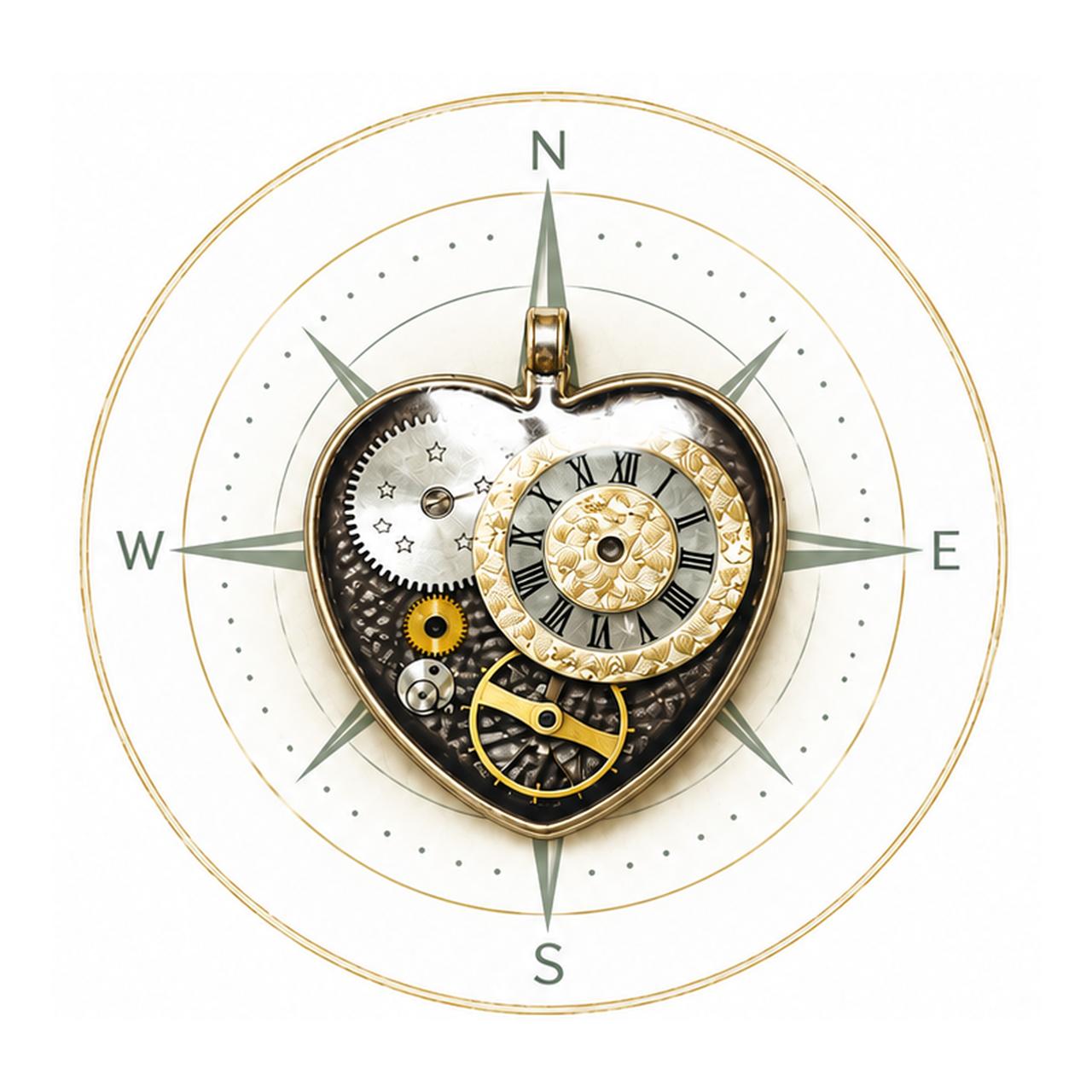 Compass pointing toward a calmer direction