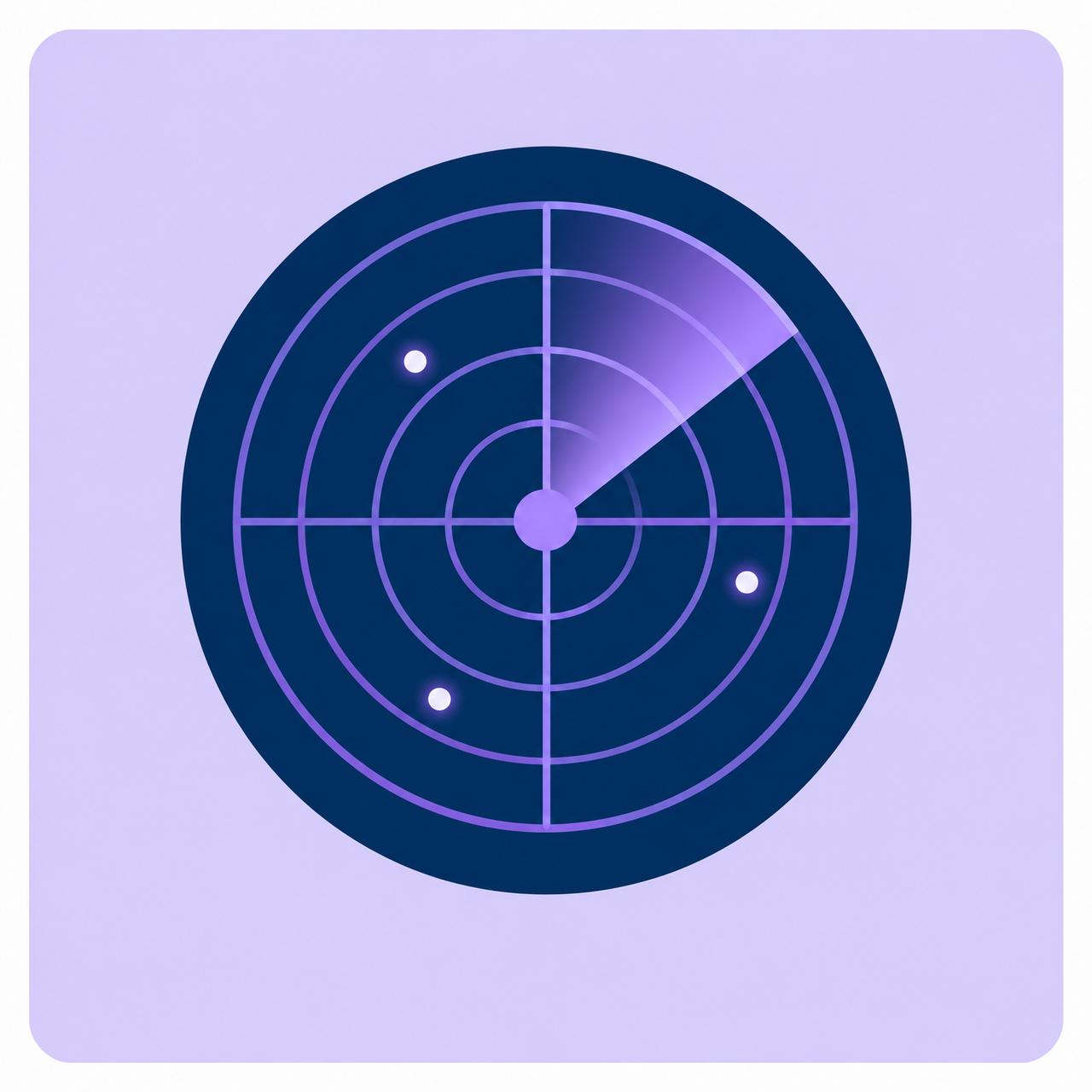 Emplacement illustration radar