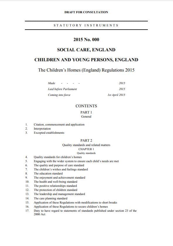 Children's Home Assessment