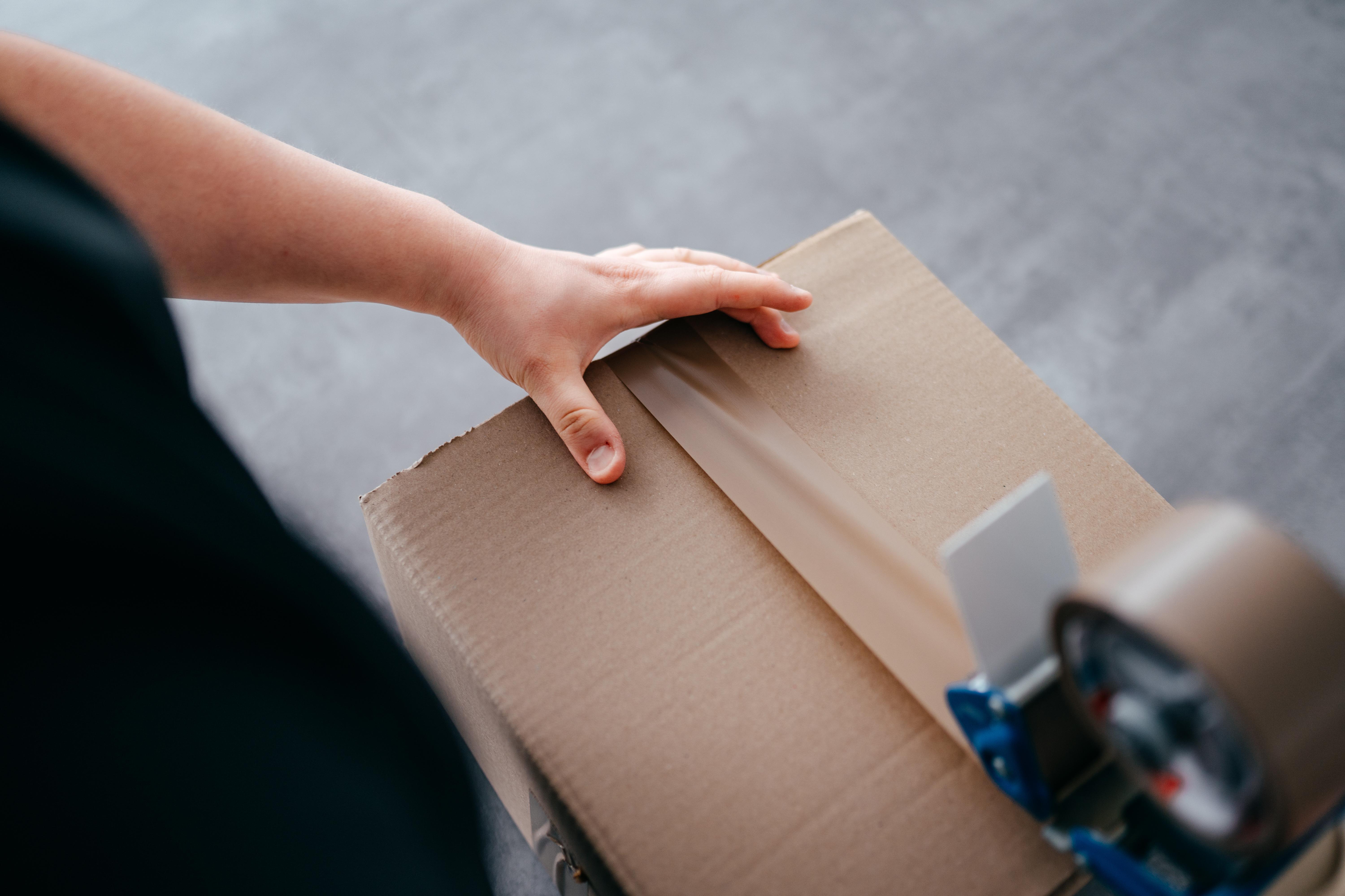 Produktion Verpackung Karton