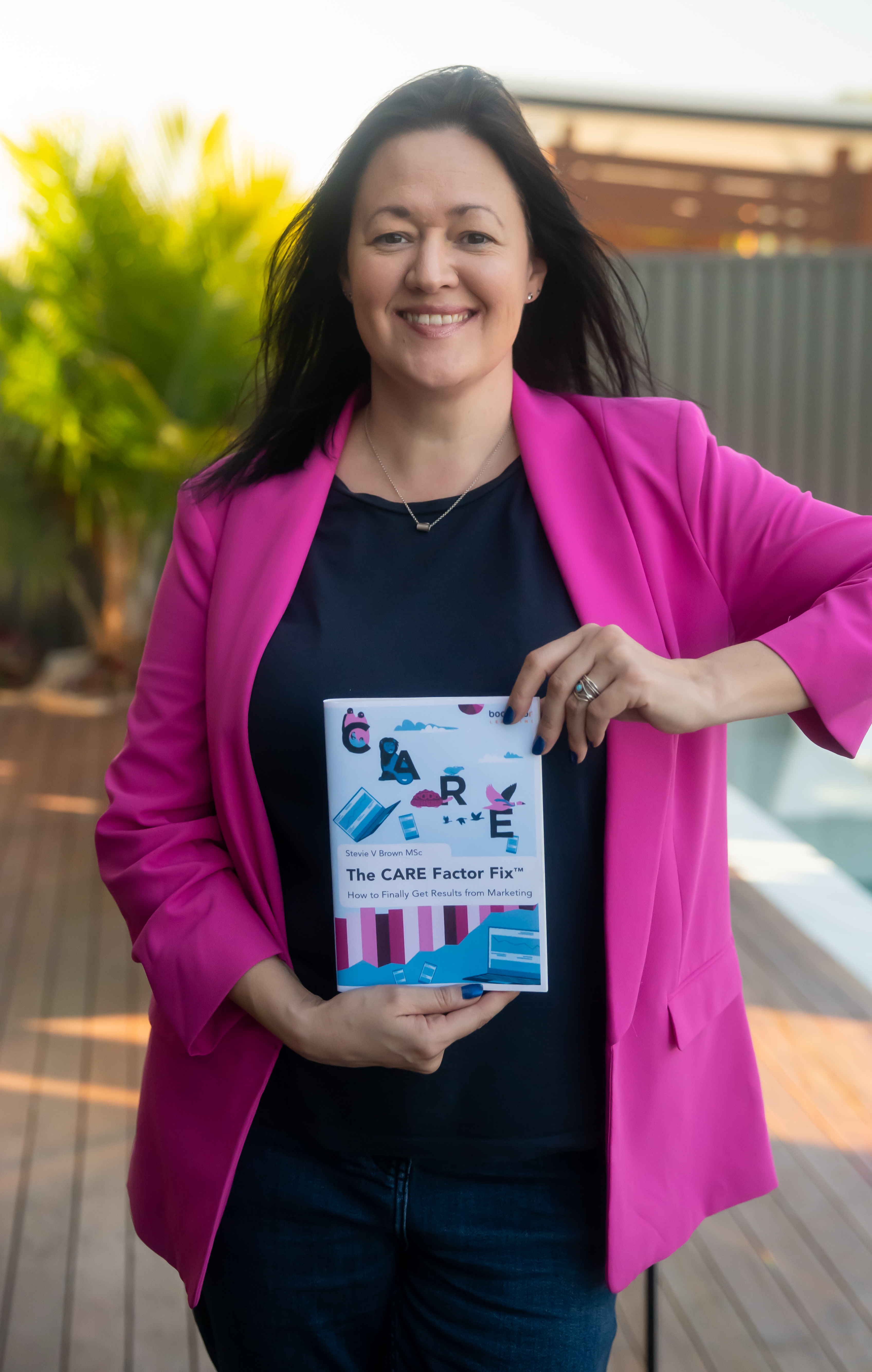 Stevie V Brown l Author of The CARE Factor Fix - How to Finally Get Results From Marketing