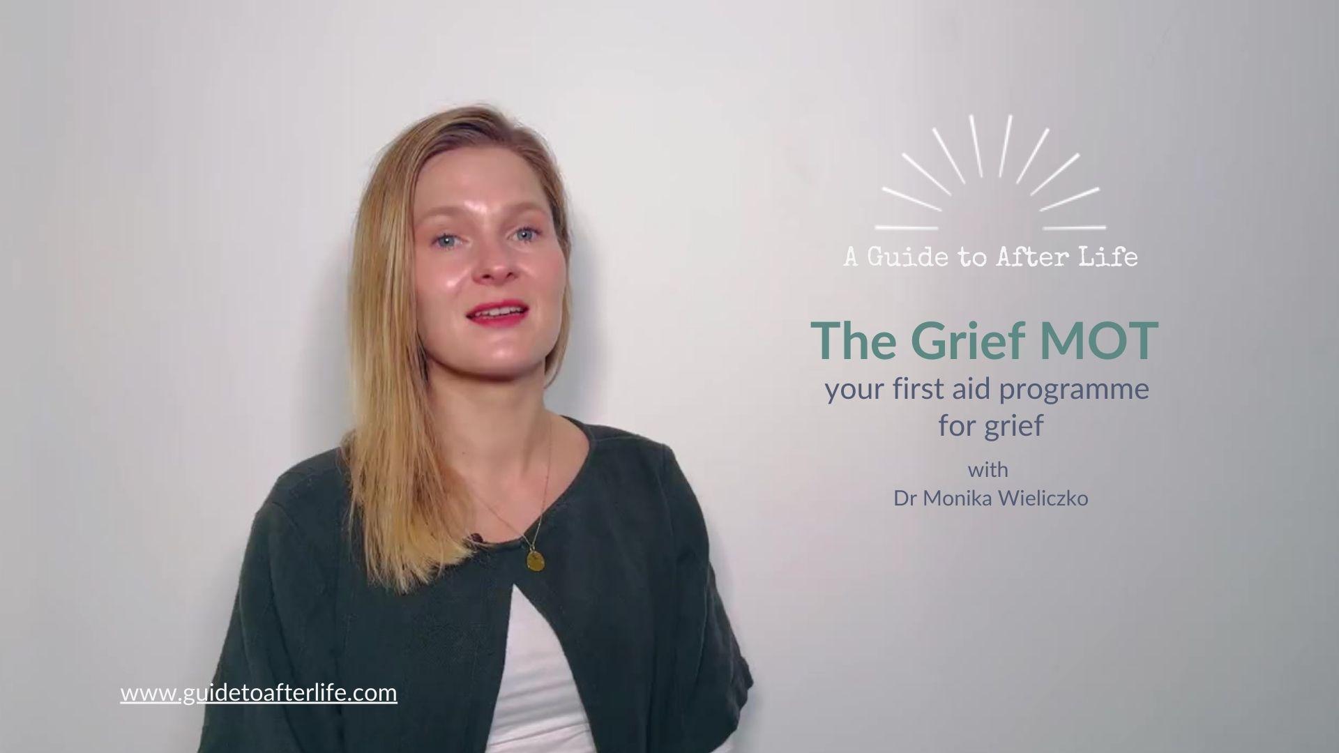 a free psychological programme for grief after loss of a life partner