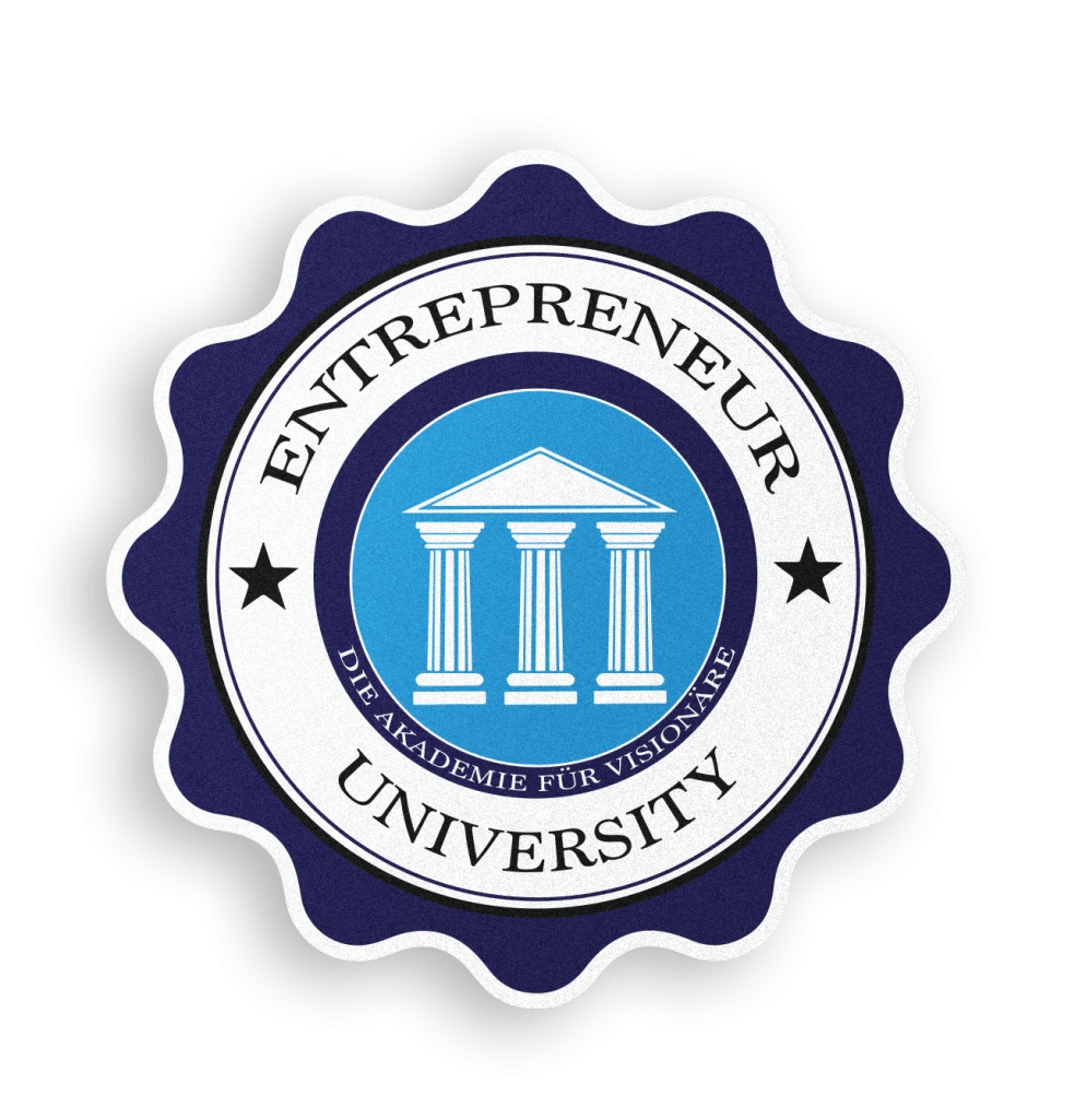 Massimiliano Salerno, Autor und System-Architekt: Entrepreneur University Logo