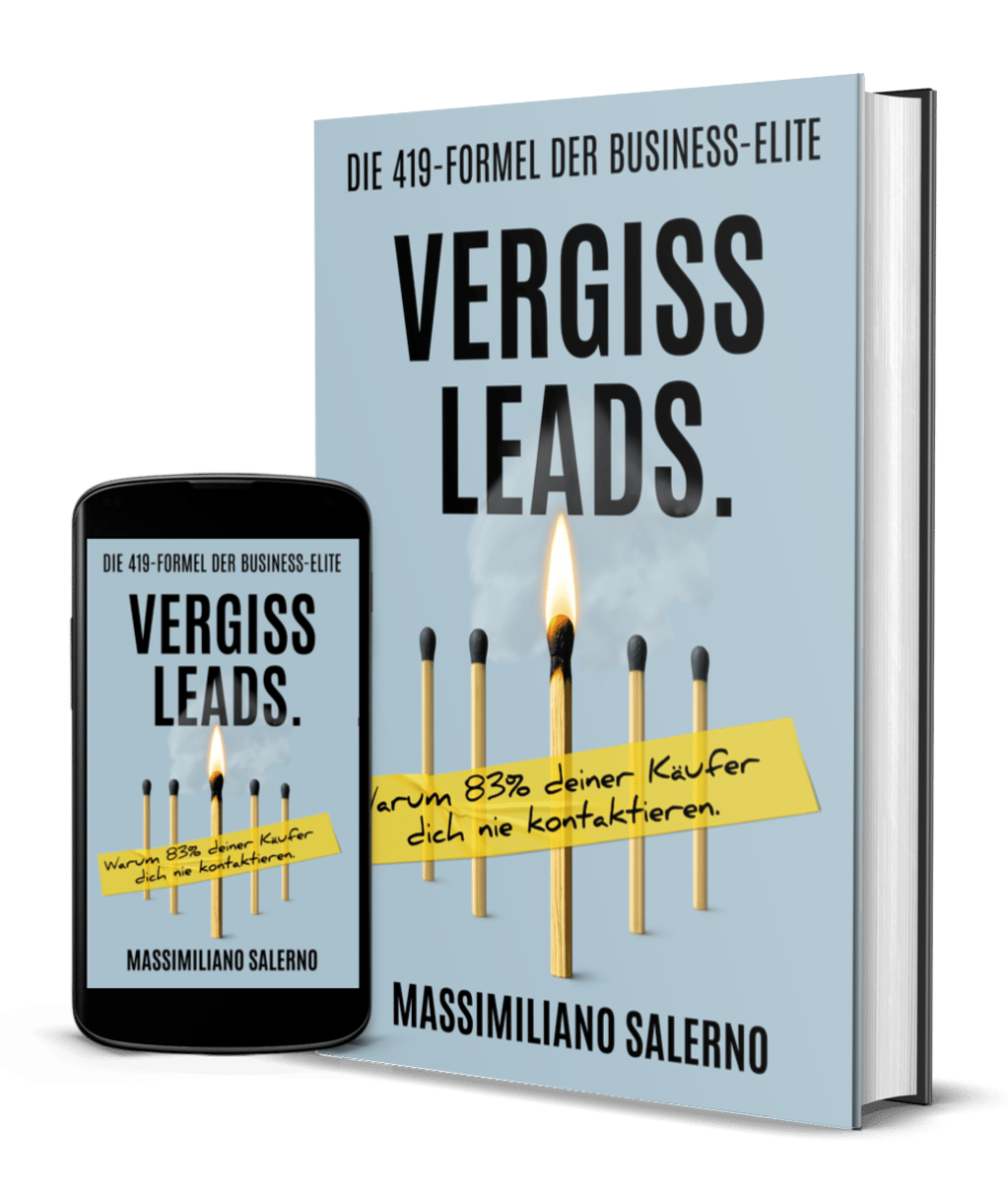 Vergiss Leads - Buch von Massimiliano Salerno