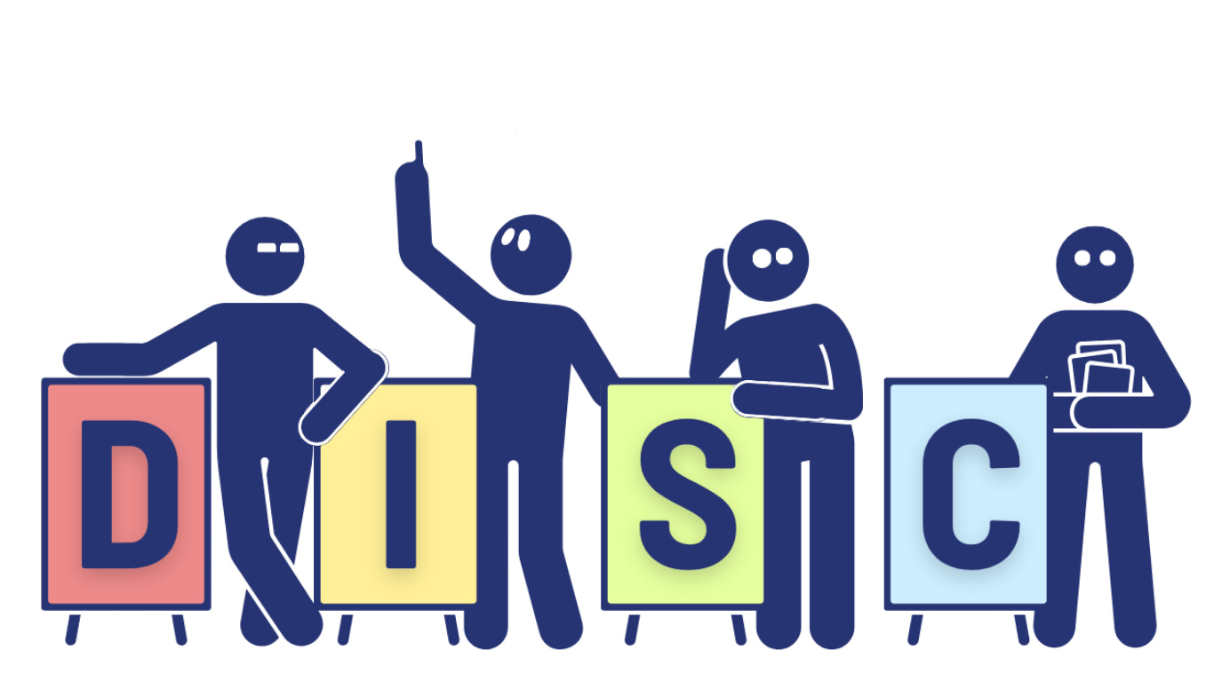 Disc personality profile assessment types styles red yellow green blue D I S C