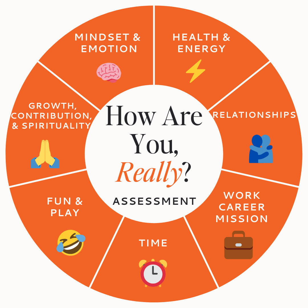 How are you really assessment 7 key life areas