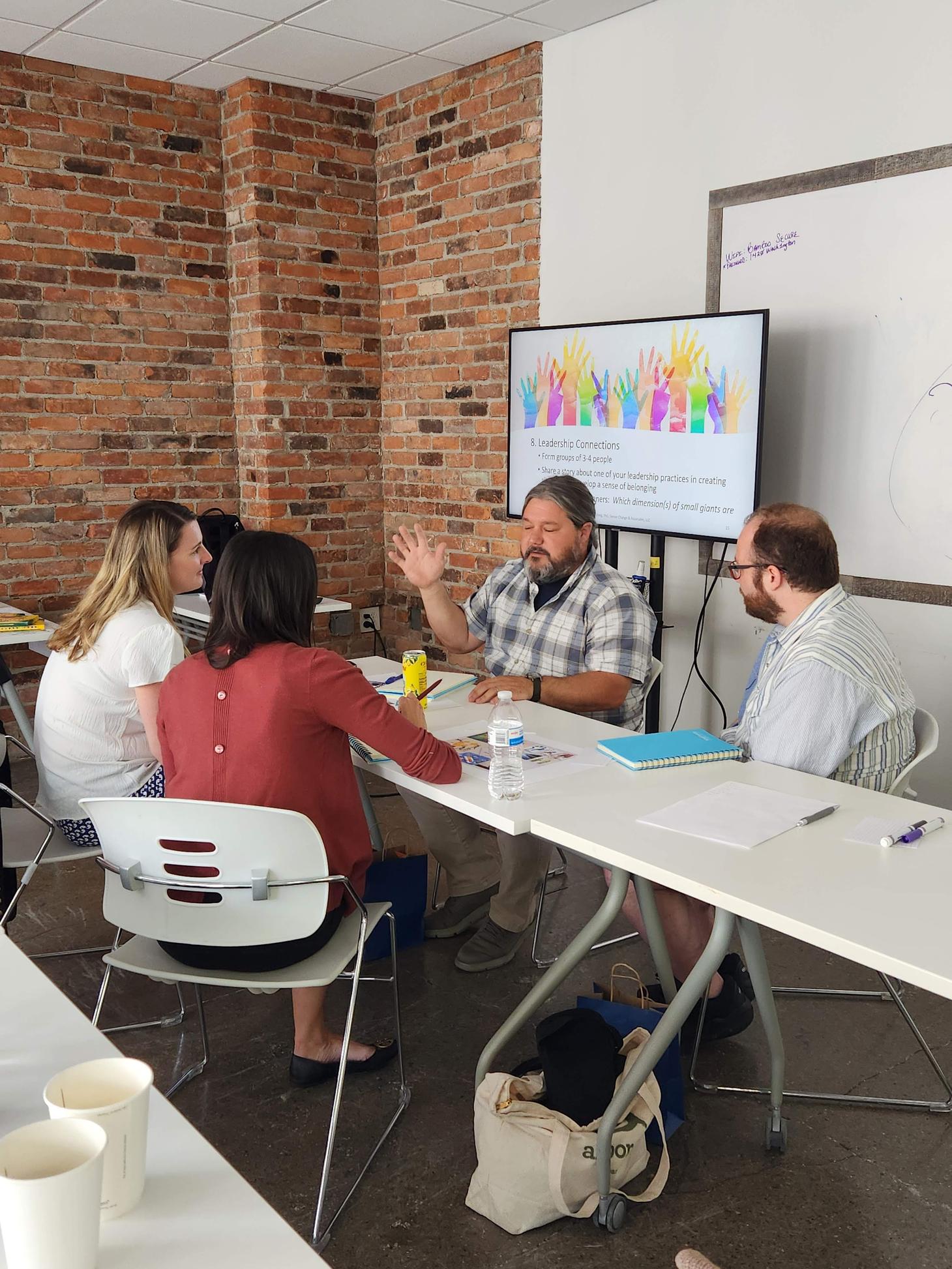 Small Giants Community business owners at a workshop