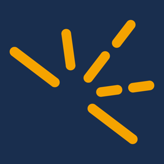 The Spark Company Human Resources Orange Spark Logo