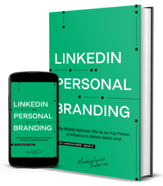 Buchcover Linkedin Personal Branding von Massimiliano Salerno