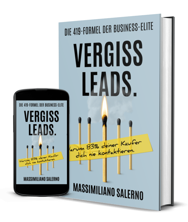 Vergiss Leads - Buch von Massimiliano Salerno