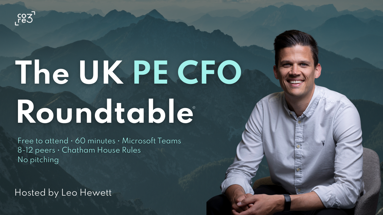 The UK PE CFO Roundtable