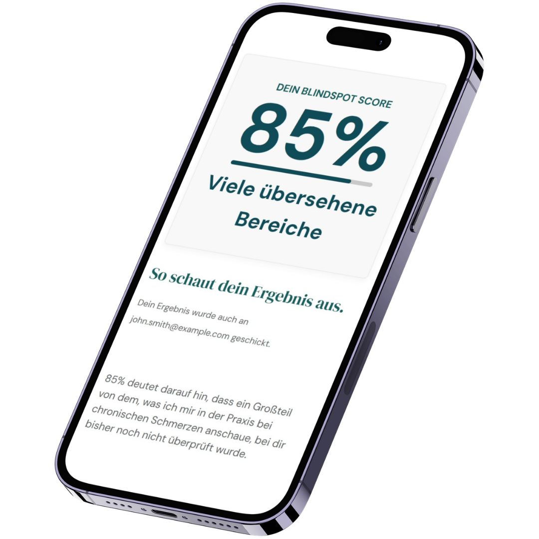 Vorschau: Dein Blind Spot Score als PDF