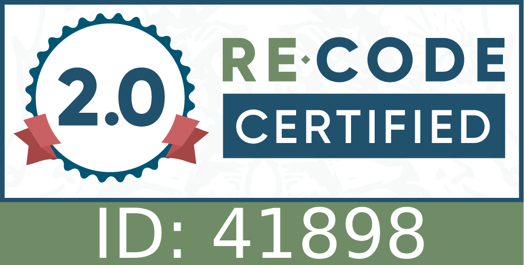 ReCODE 2.0 Certified badge