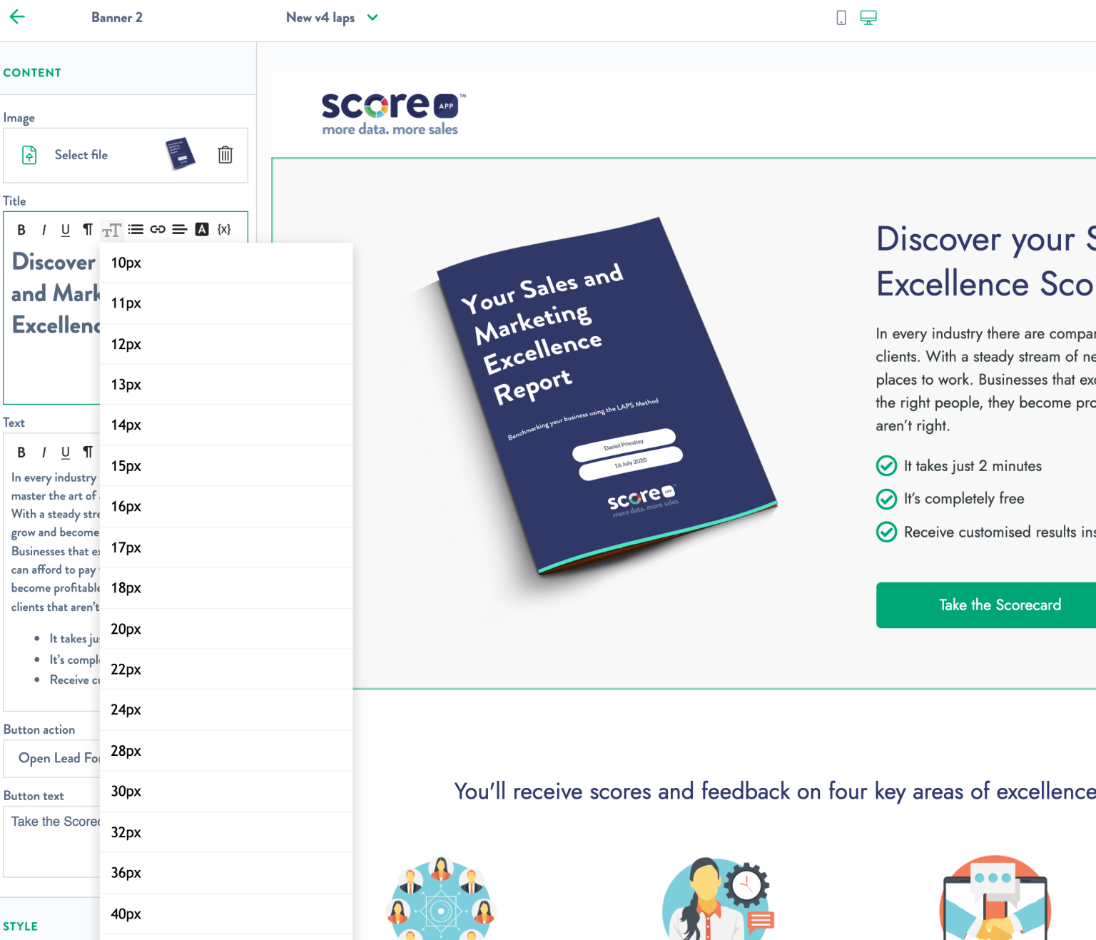 ScoreApp Platform Updates | ScoreApp