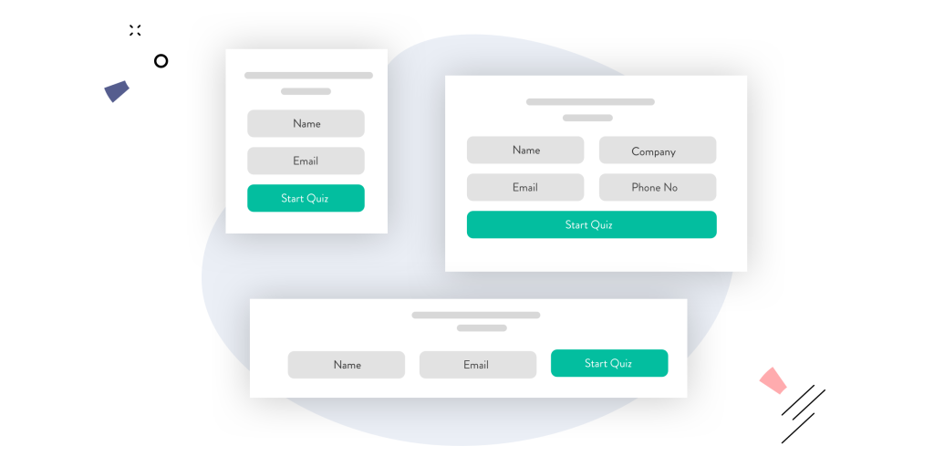 Quiz Software Lead Form