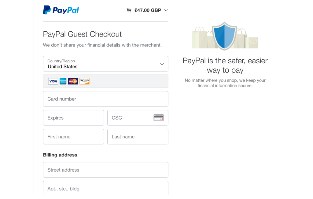 PayPal Button Link for Quiz