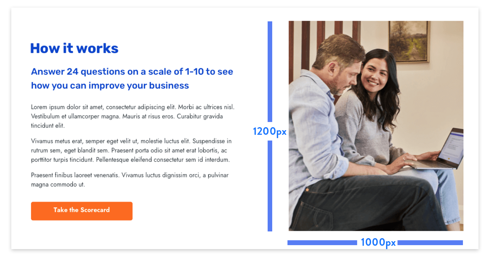Images Sizes & Dimensions for Quiz Landing Pages ScoreApp