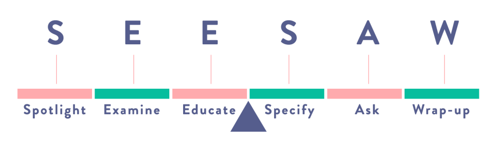 Seesaw Sales Technique