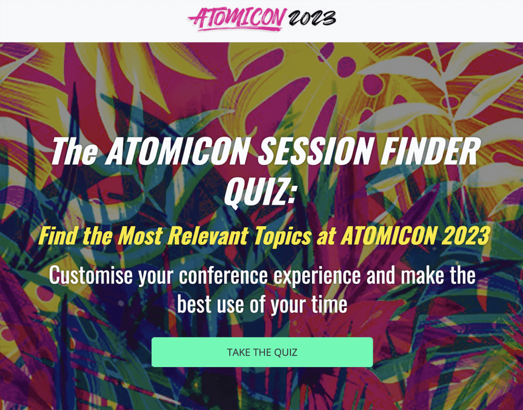 Atomicon Event Quiz