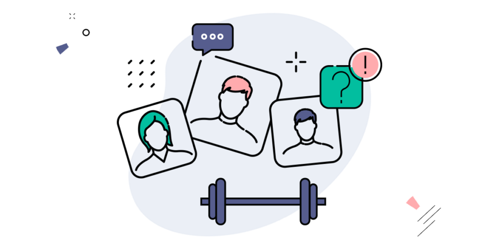 Following up after your fitness personality quiz